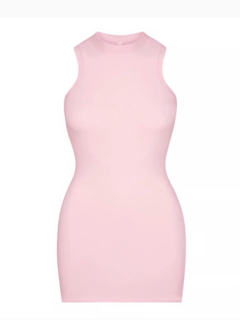 Skims New Vintage Mock Neck Mini Dress
